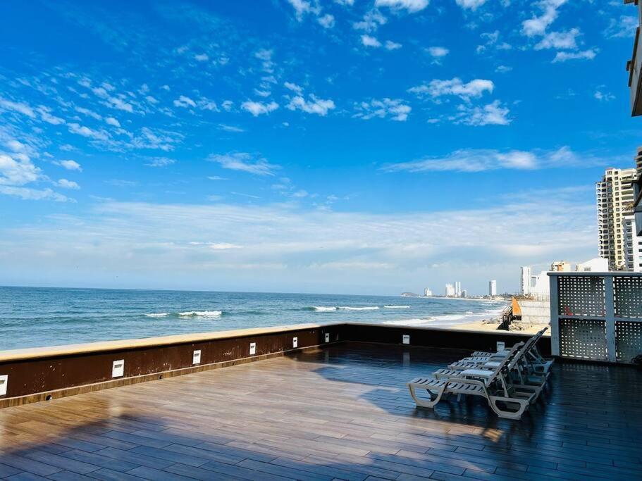 شقة Depa Frente A La Playa By G P S Rentas ماساتلان المظهر الخارجي الصورة